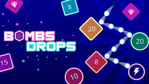 Bombs Drops Physics Balls